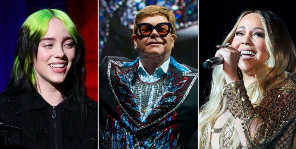 Elton John, Mariah Carey, Billie Eilish μένουν σπίτι και κάνουν φιλανθρωπική συναυλία !