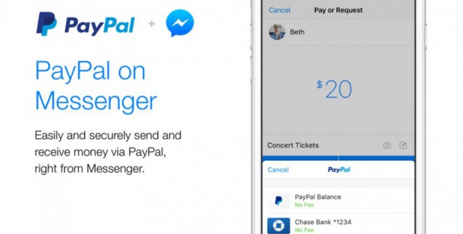 Δυνατότητα αποστολής χρημάτων απευθείας σε φίλους στο Facebook Messenger μέσω PayPal
