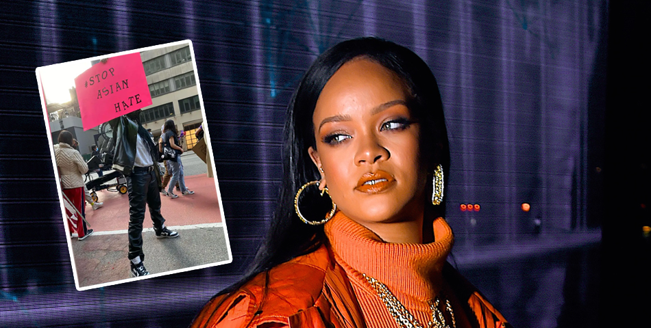 Η Rihanna συμμετείχε σε πορεία ενάντια στο μίσος κατά των Ασιατών